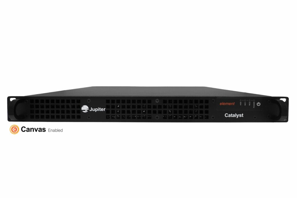 Jupiter Catalyst Element video wall processor with Canvas enabled