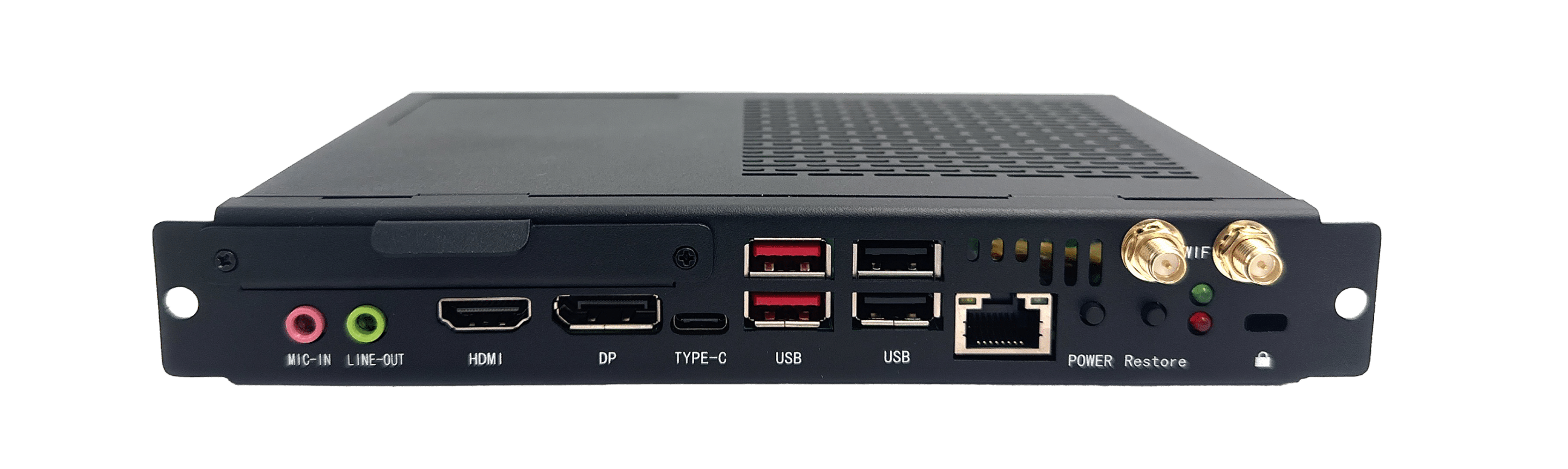 Jupiter Pana OPS 2026 slot-in PC module with 12th Gen Intel Core i7 for ultrawide displays